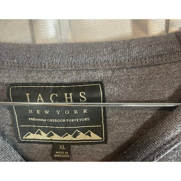 Jachs New York Mens Grey Pull over sweatshirt Size XL -preowned - Picture 3 of 5